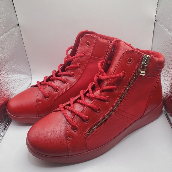 Womens Call it Spring red high top Sneakers size 7 - Picture 2 of 16